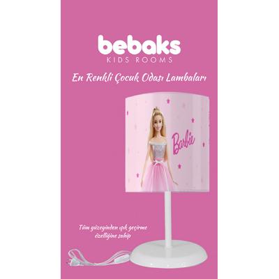 BARBİEE DESENLİ  ÇOCUK ABAJURU