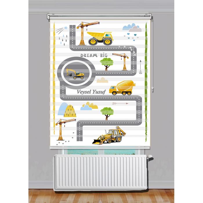 İŞ MAKİNELİ ZEBRA STOR PERDE