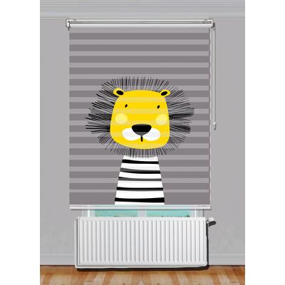 MADAGASKAR ZEBRA STOR PERDE