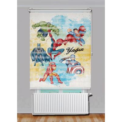 MARVEL KAREKTERLİ ZEBRA STOR PERDE