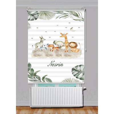 SOFT SAFARİ ZEBRA STOR PERDE