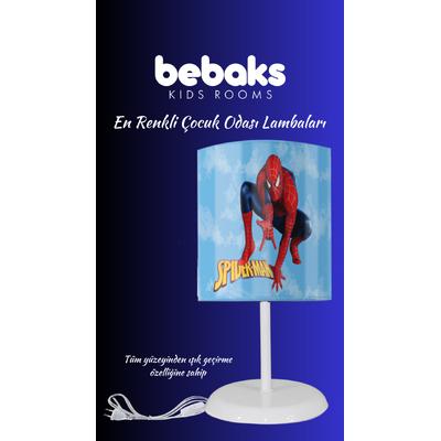 SPİDERMAN DESENLİ ÇOCUK ABAJURU