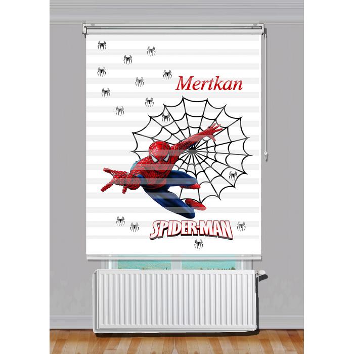 SPİDERMAN ZEBRA STOR PERDE