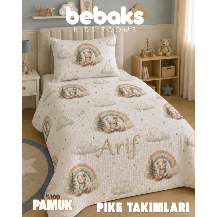 GÖKKUŞAĞI VE AYICIK ÇOCUK PİKE TAKIMI