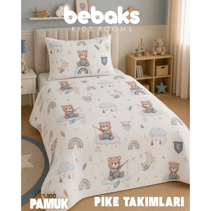 SEVİMLİ AYICIK ÇOCUK PİKE TAKIMI