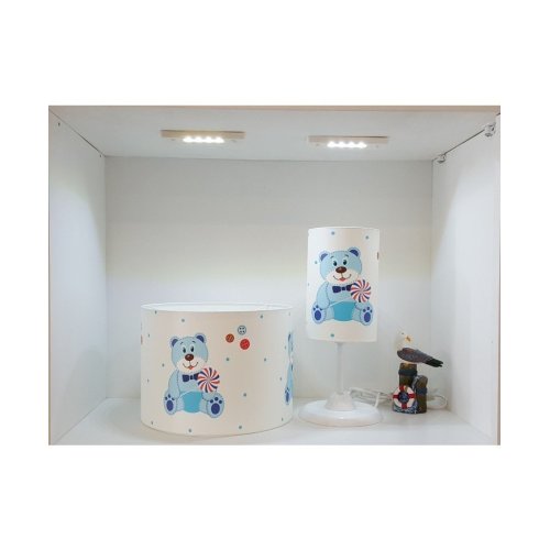 Sevimli panda bebek ve çocuk odası avize seti